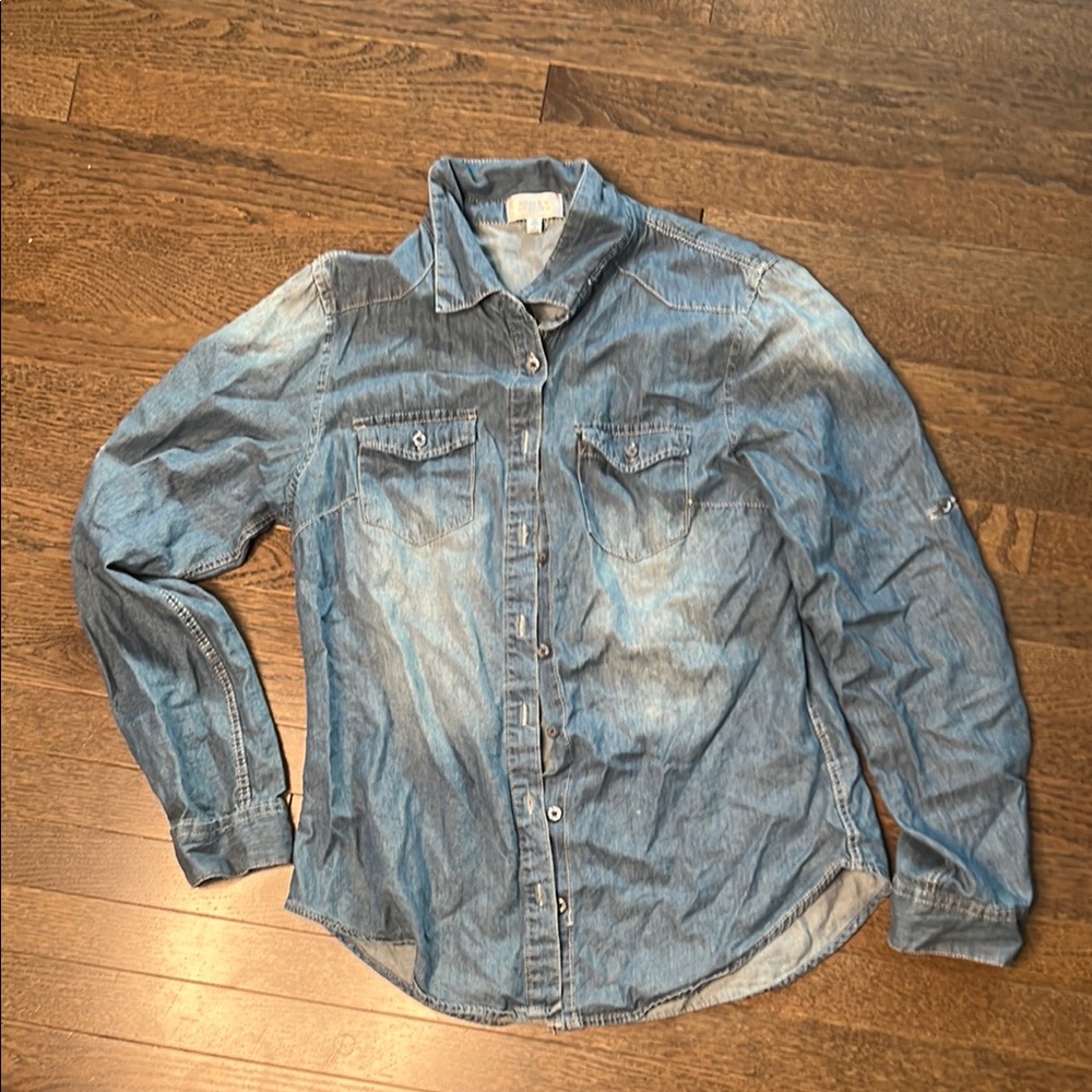 Noble U Blue Button Down Shirt